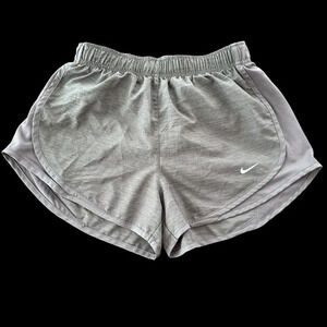Nike women’s Small gray Tempo lined athletic shorts running workout grey